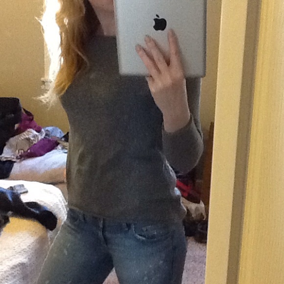 New H&M grey longsleeve shirt - Picture 3 of 3