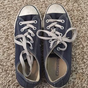 Navy converse