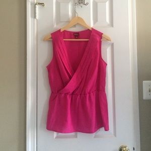 Sleeveless, v-neck blouse from Target