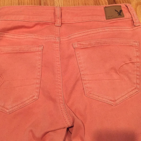 Faded pink legging jeans from American eagle! - Picture 2 of 3
