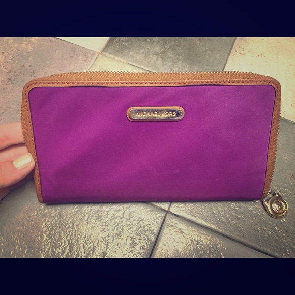 Purple MK Wallet