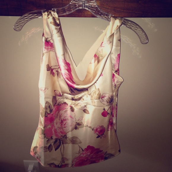 Silk Top. XS. By Banana Republic.