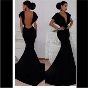 black sexy prom dress!