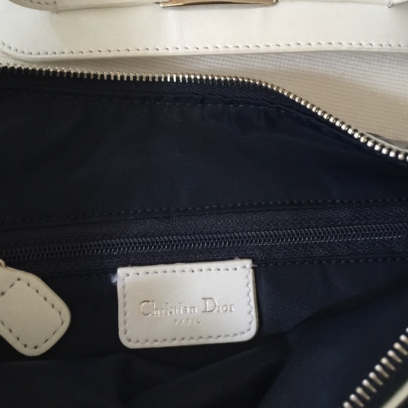Christian Dior nylon canvas logo hobo bag - Picture 4 of 4