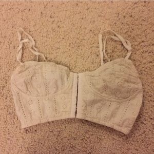 Brandy Melville creme colored bralette