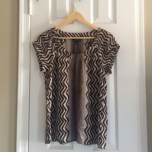 Short-sleeve blouse from Banana Republic