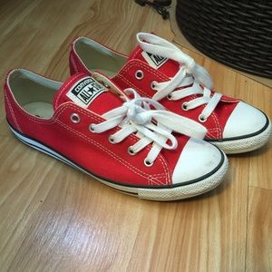 Red converse