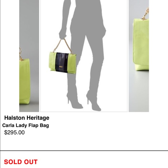 Halston Heritage Lady Flap bag - Picture 3 of 3