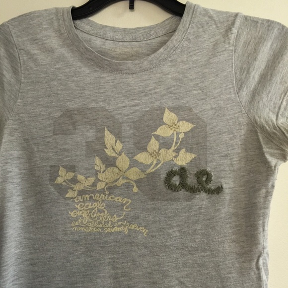 American Eagle Outfitters Small Top T-Shirt - Picture 3 of 3