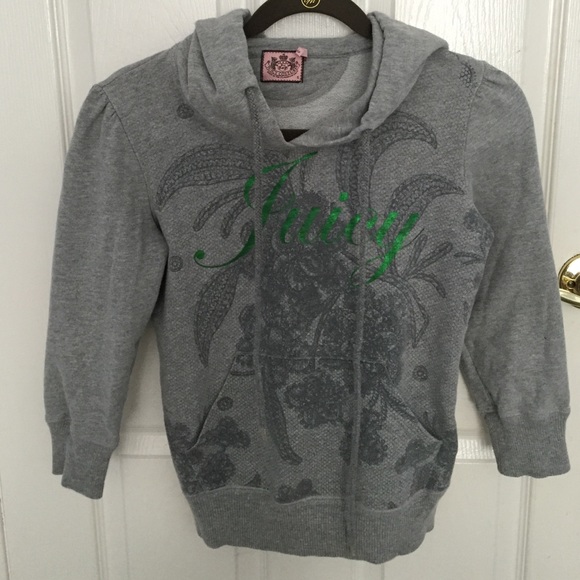 Juicy couture pull over sweatshirt