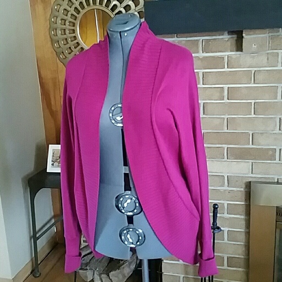 Magenta Express Dolman Sweater