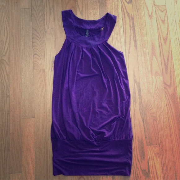 Plum banded dress *** 👠