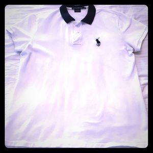 white womens polo
