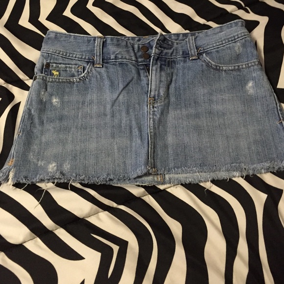 Abercrombie and Fitch denim skirt