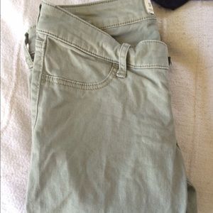 Olive green Hollister jeans