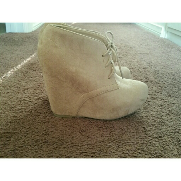Nude booties