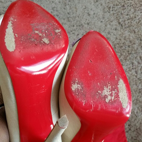 **SOLD**Authentic Louboutin Melita2 Panama - Picture 4 of 4