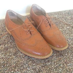 Leather Oxfords