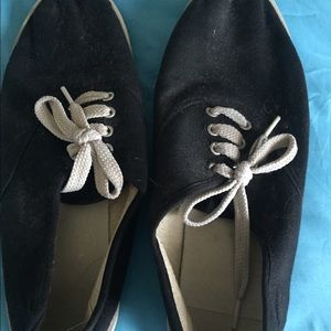 Navy blue shoes