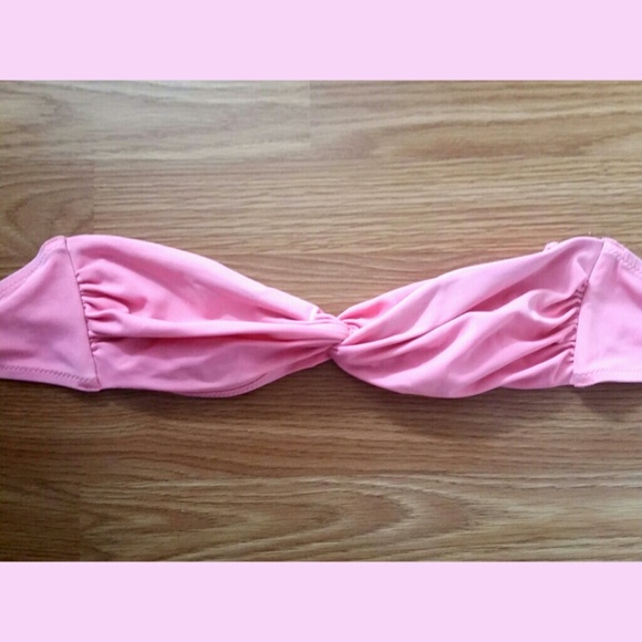 PINK STRAPLESS KINI