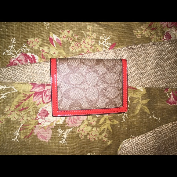 Coach Passport Holder- NWOT