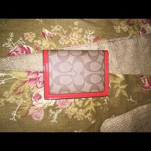 Coach Passport Holder- NWOT