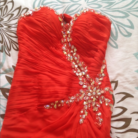 Dress orange