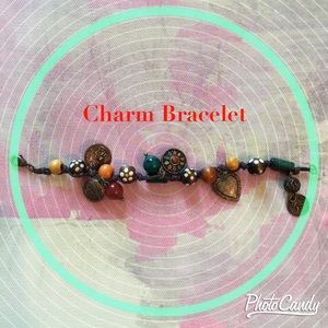 Charm Bracelet with Small Locket Charm Bracelet with Small Locket