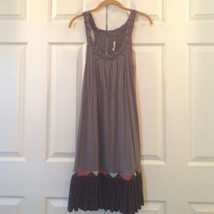 Free people accordion bottoms dress
