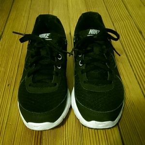 Kid's Nike Lunar Forever-Black and White