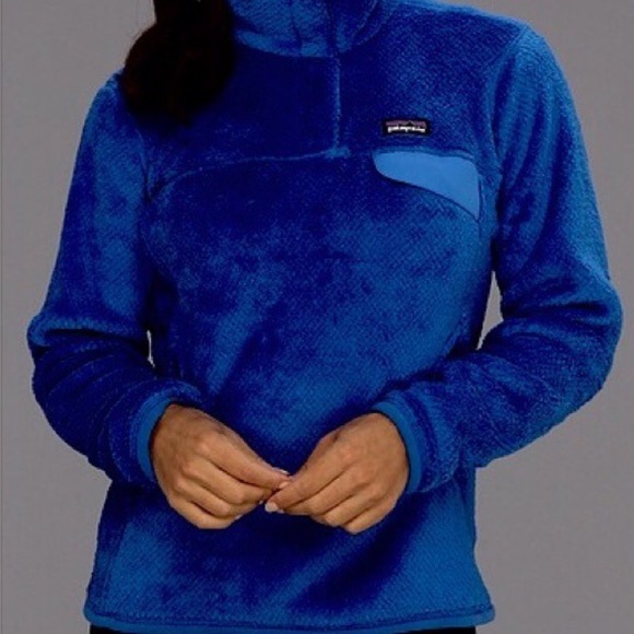 Blue authentic Patagonia re tool snap