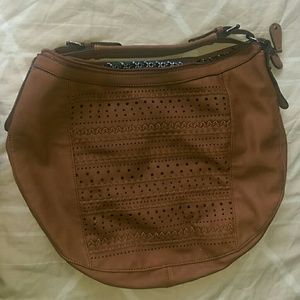 Coffee Cutout Sack Handbag