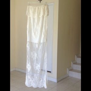 Jen's pirate booty lace dress