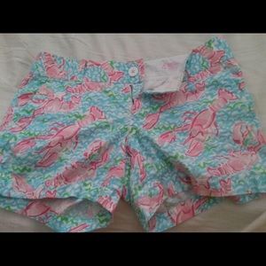 Lilly pulitzer lobster shorts