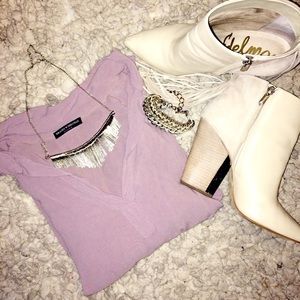 Brandy Melville front tie top