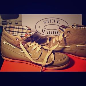 Steve Madden high top sneakers