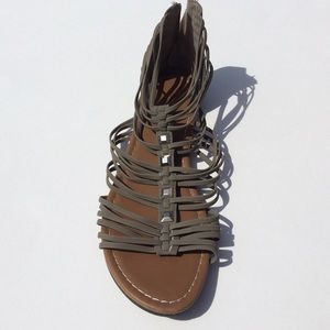 American Eagle Army Green Sandals