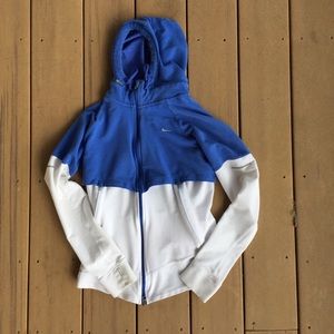 Nike zip-up hooded jacket