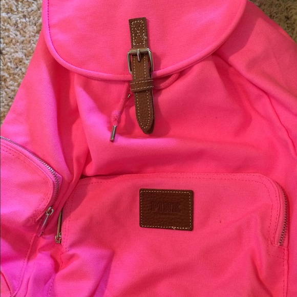 PINK- Neon Pink Backpack