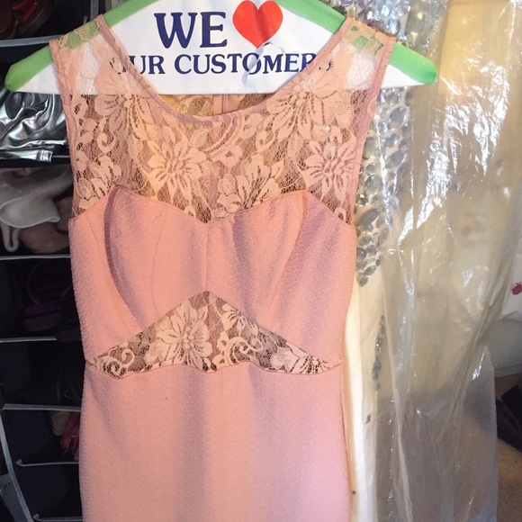 Coral dress