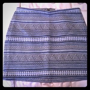 Blue Tribal Skirt