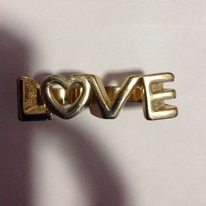 Two finger LOVE ring