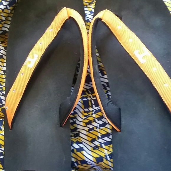 Rhinestone flip flops