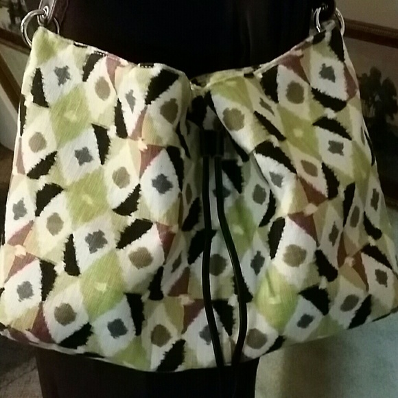 Stephanie Johnson fabric tote/bucket bag - Picture 2 of 4
