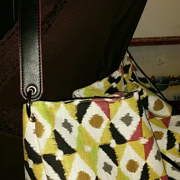 Stephanie Johnson fabric tote/bucket bag - Picture 3 of 4