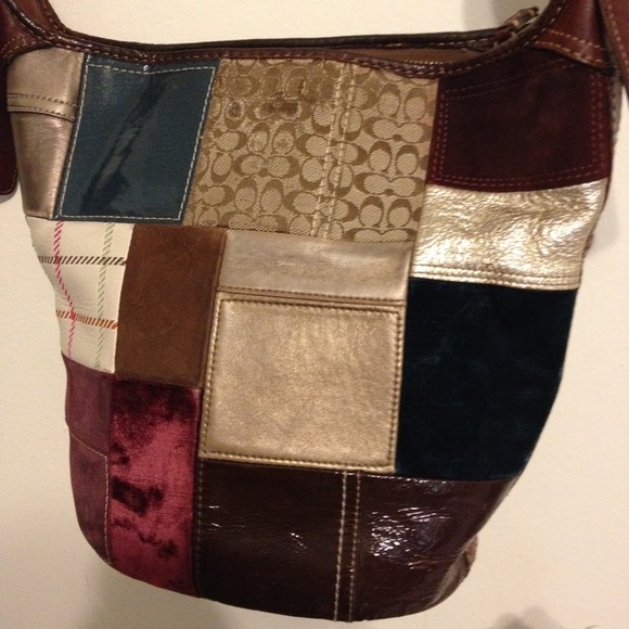 (SOLD) Coach limited edition patchwork crossbows - Picture 3 of 4