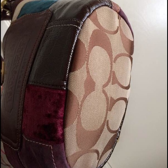 (SOLD) Coach limited edition patchwork crossbows - Picture 4 of 4