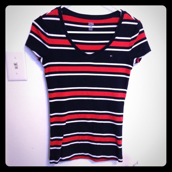 Tommy Hilfiger women stripe tshirt