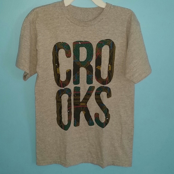 Crooks pattern tee