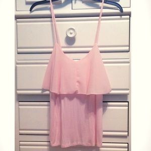 Cute pink tank!